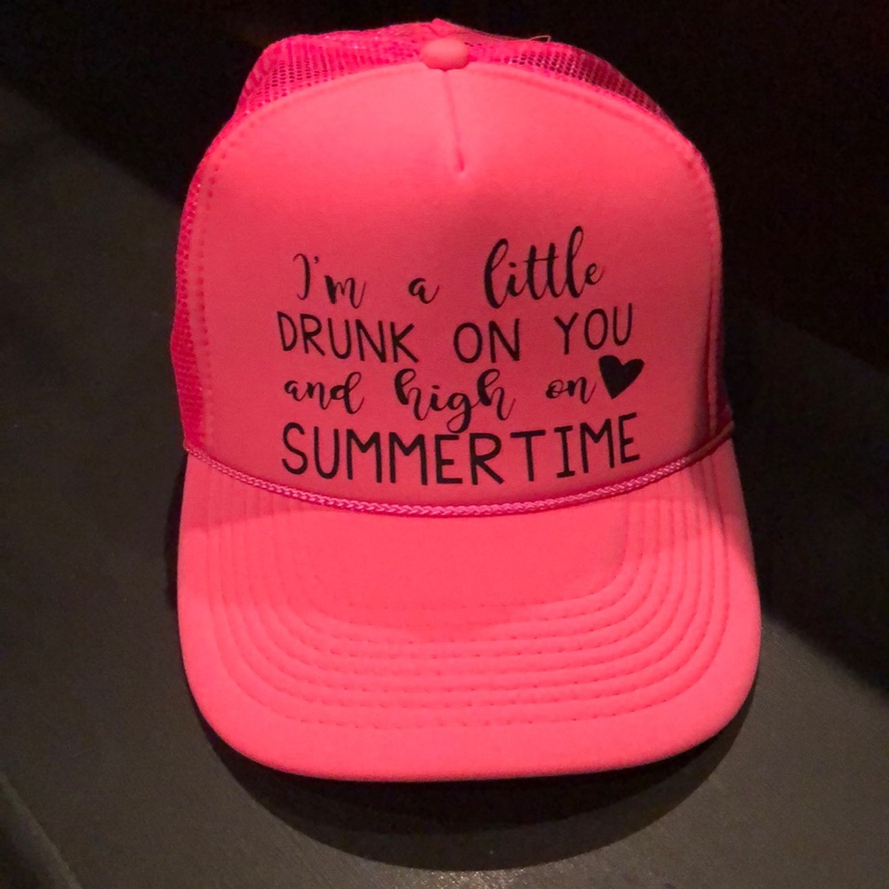 Pink Trucker Hat